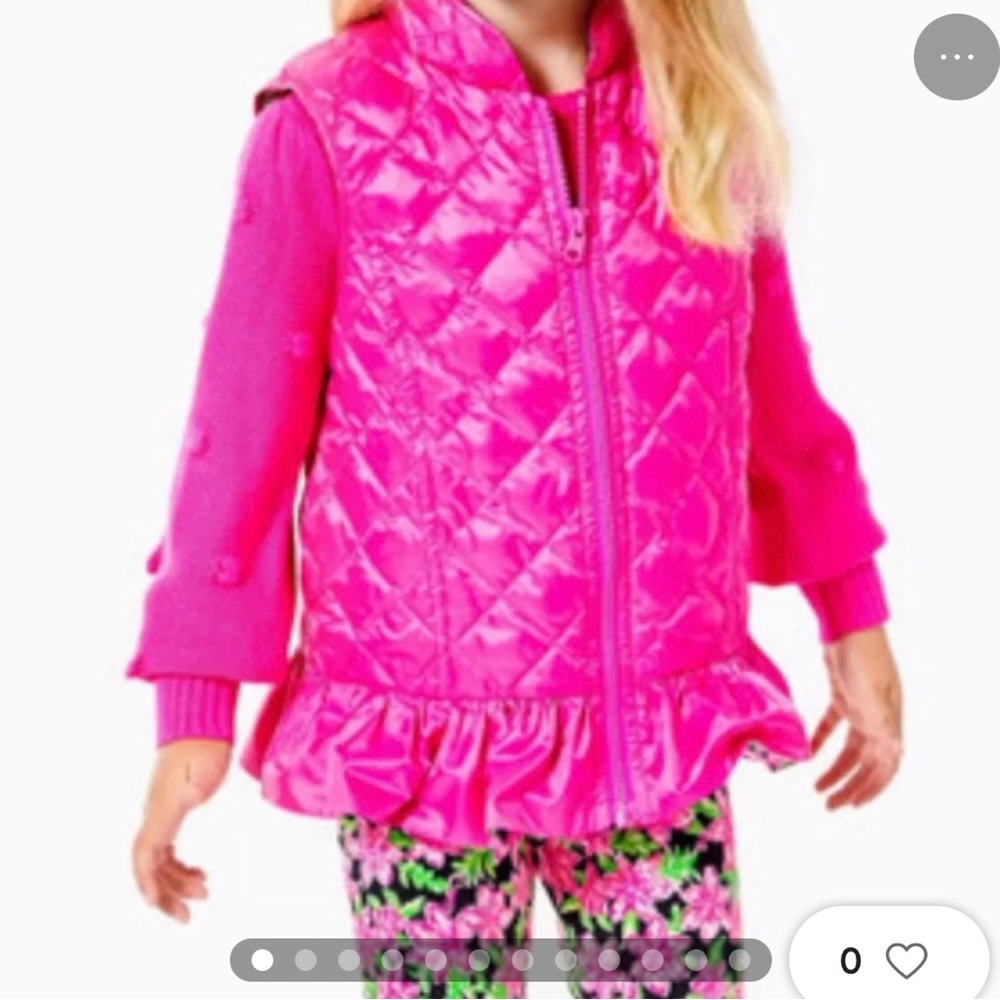 Lilly Pulitzer girls ski vest